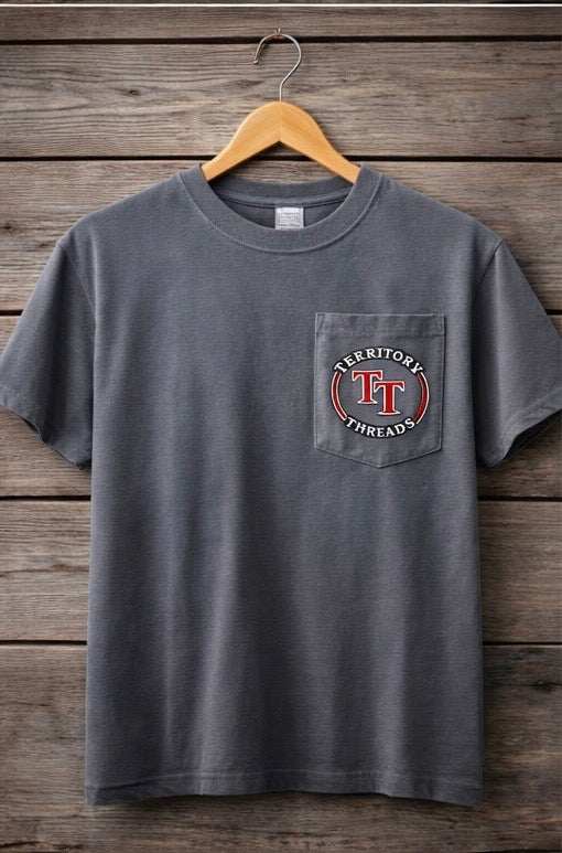 Gameday Hookin Georgia Fishing Design Premium T-Shirt Showing Front Design