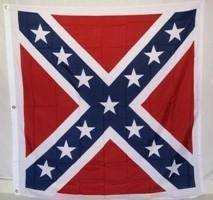 CSA Battle Flag Army of Northern Virginia 52x52 inch polyester with brass grommets