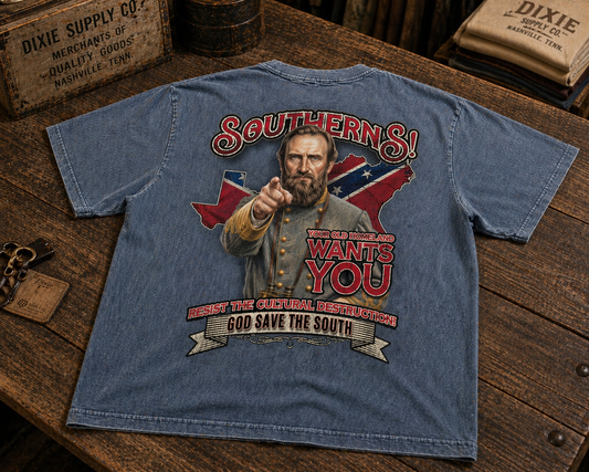 Stonewall Jackson - God Save the South T-shirt