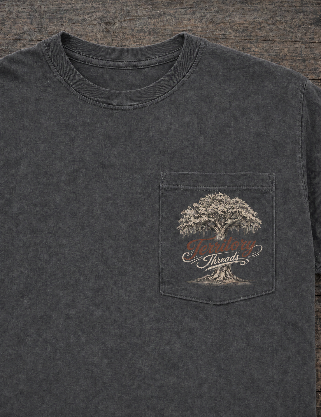 Ala1956 Old Georgia Flag High Cotton Short Sleeve Premium T-Shirt Showing Front Design