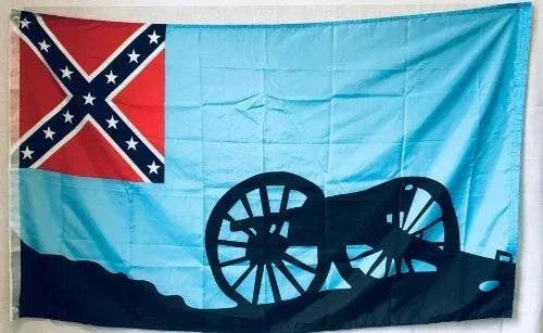 CSA Thunder Rebel Battle Flag 3x5 polyester outdoor flag with brass grommets and reinforced stitching