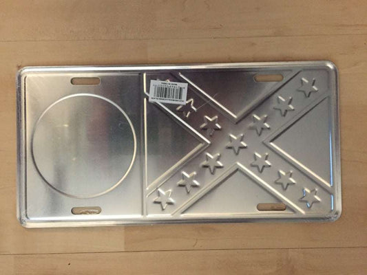 1956 Old Georgia Flag License Plate Tag replica from Smokey and the Bandit made of weather-resistant aluminum