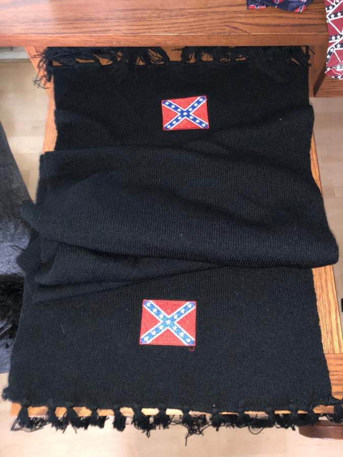 Rebel Battle Flag Scarf Muffler
