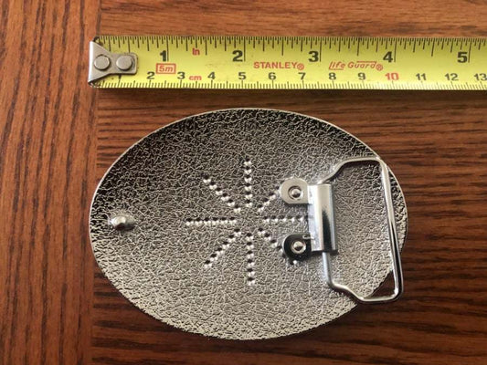Heritage Not Hate Shiny Battle Flag Metal Belt Buckle