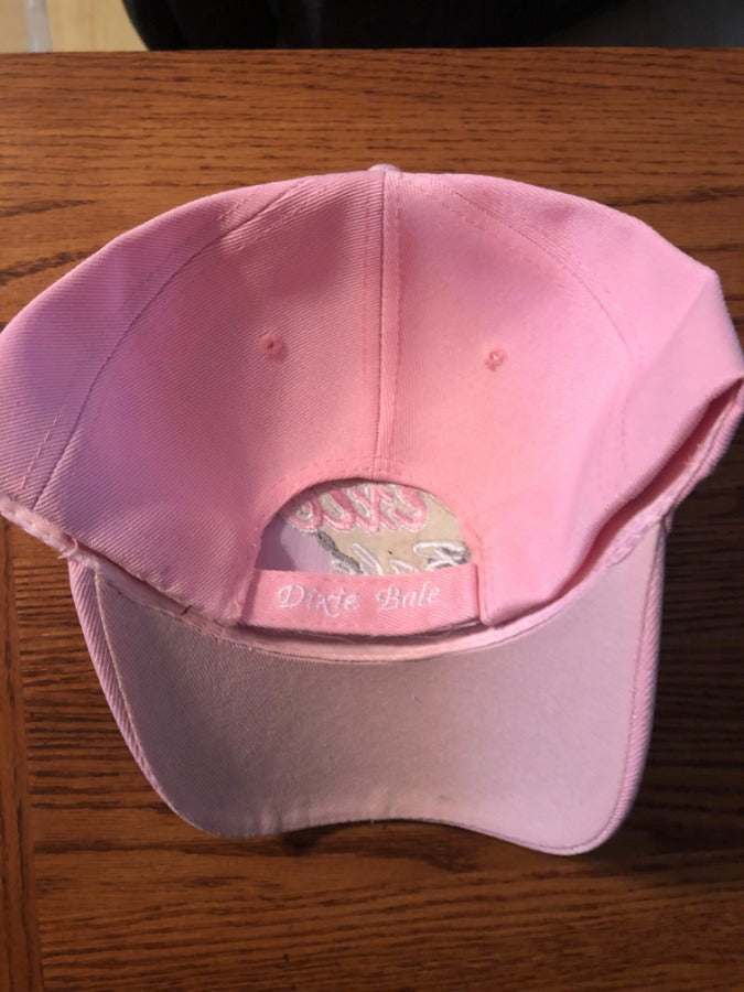 Dixie Babe Pink Embroidered Cap Hat