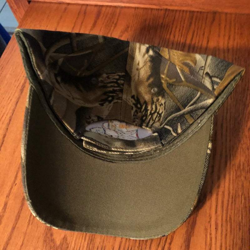 In Dixieland I'll Take My Stand Embroidered Camo Cap Hat