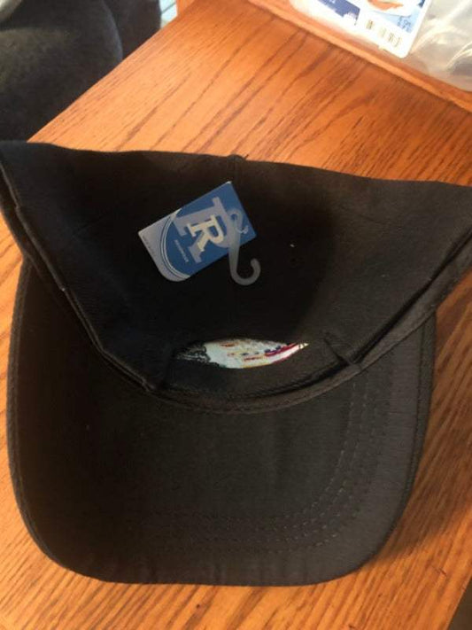 USA-Gadsden Dont Tread On Me Embroidered Black Cap Hat