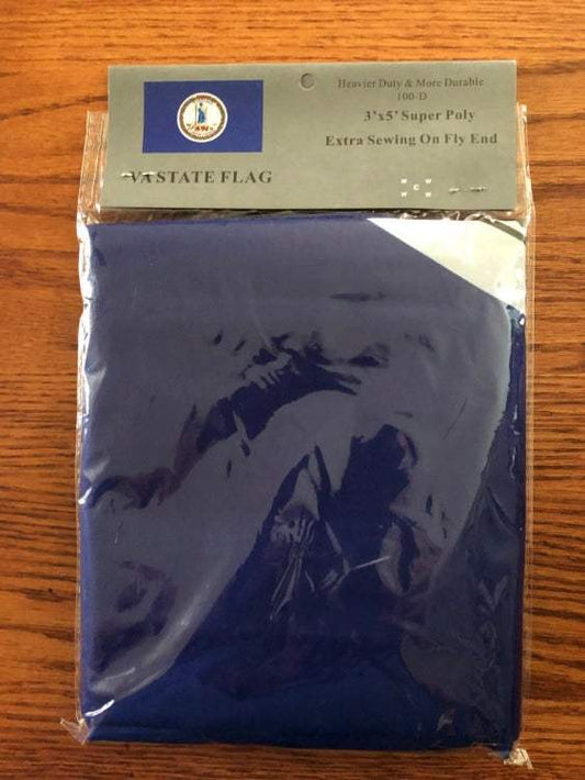 Virginia State Flag 3x5 polyester banner with state seal and brass grommets for outdoor display
