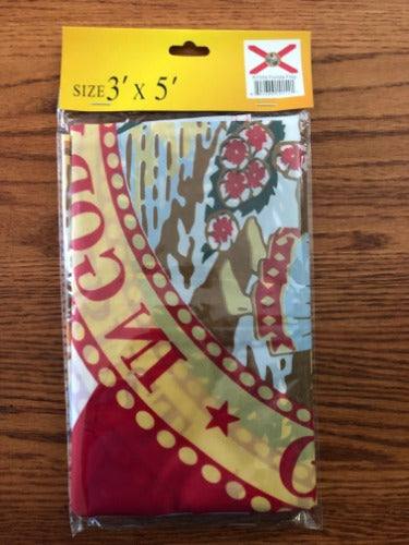 Florida State Flag 3 by 5 feet polyester outdoor banner with brass grommets and vibrant colors