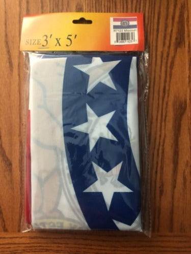 Missouri State Flag 3x5 feet polyester with brass grommets