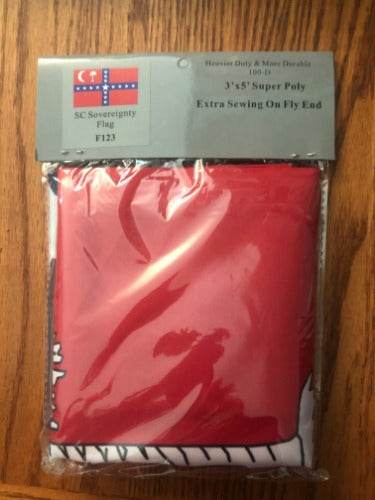 South Carolina Sovereignty Flag 3x5 polyester outdoor banner with brass grommets and reinforced stitching
