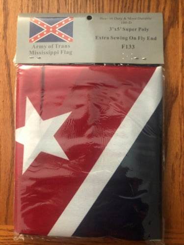 Army of Trans Mississippi Flag 3x5 feet durable polyester with reinforced stitching and brass grommets for outdoor display