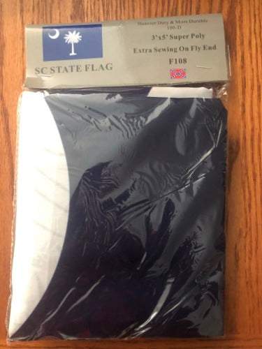 South Carolina State Flag 3x5 feet polyester durable outdoor banner with brass grommets