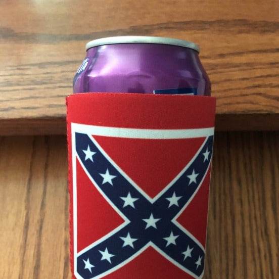 Rebel Battle Flag Koozie Coozie