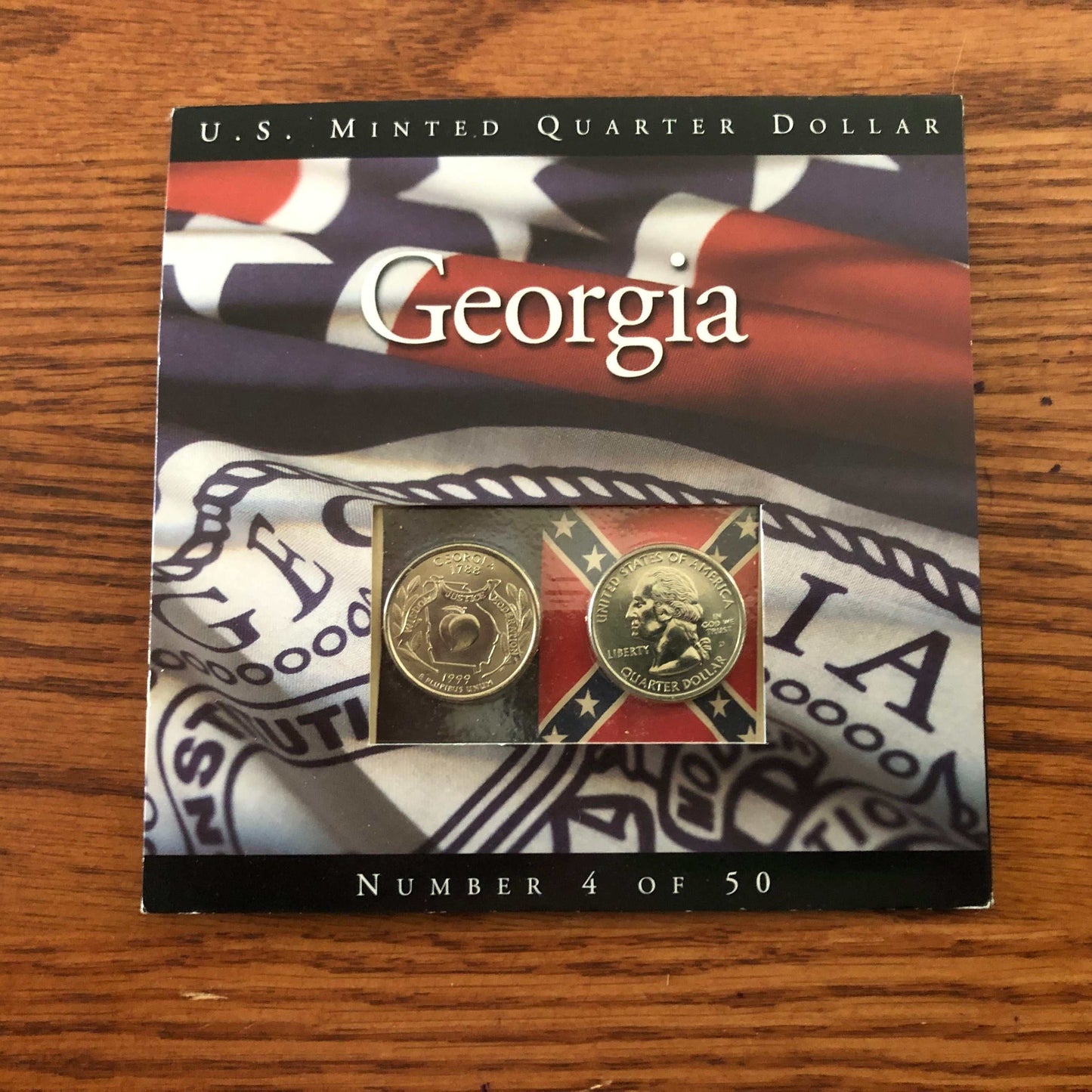 Georgia State Quarters 1999 Coin Set