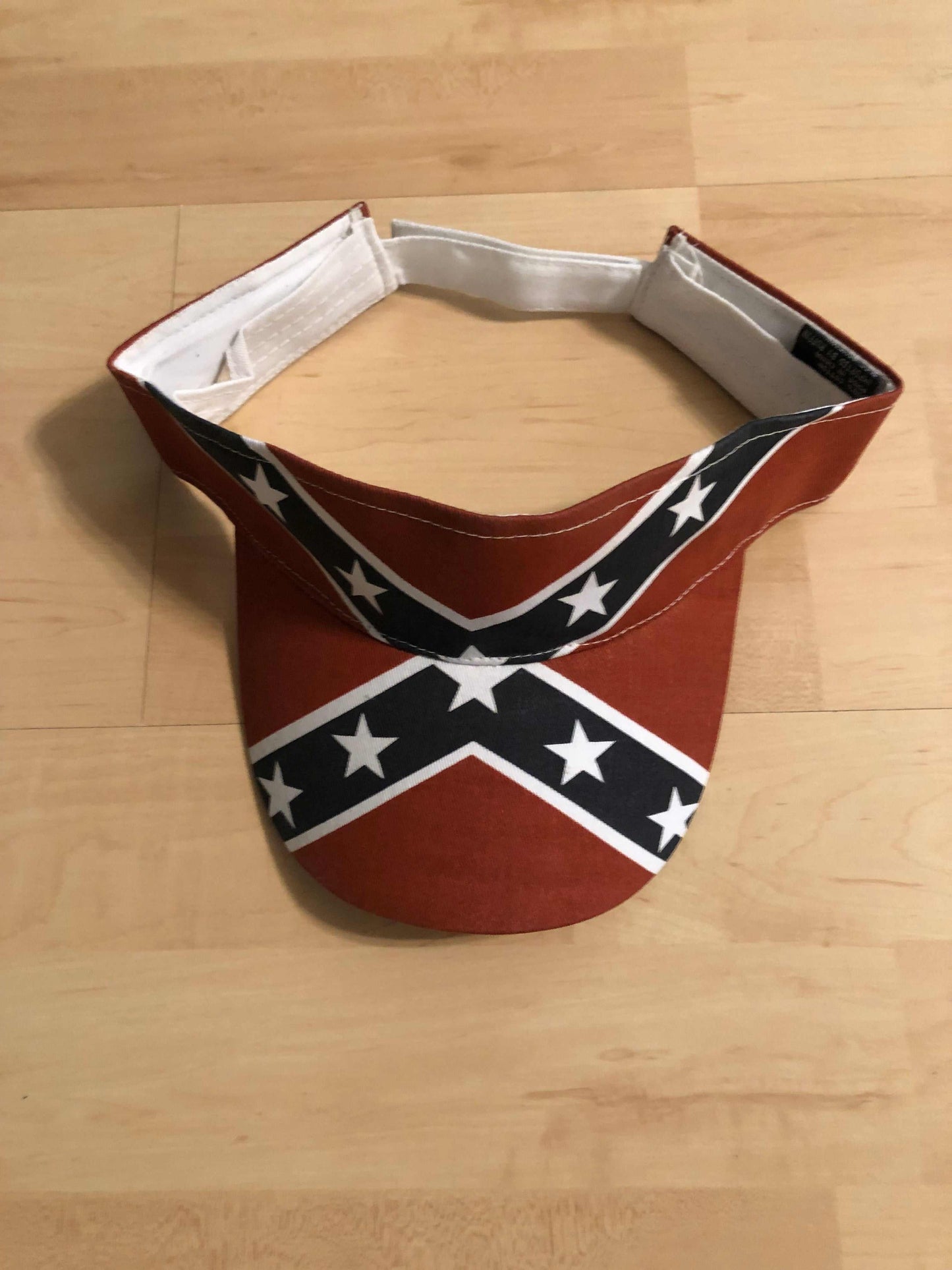 Rebel Battle Flag Visor