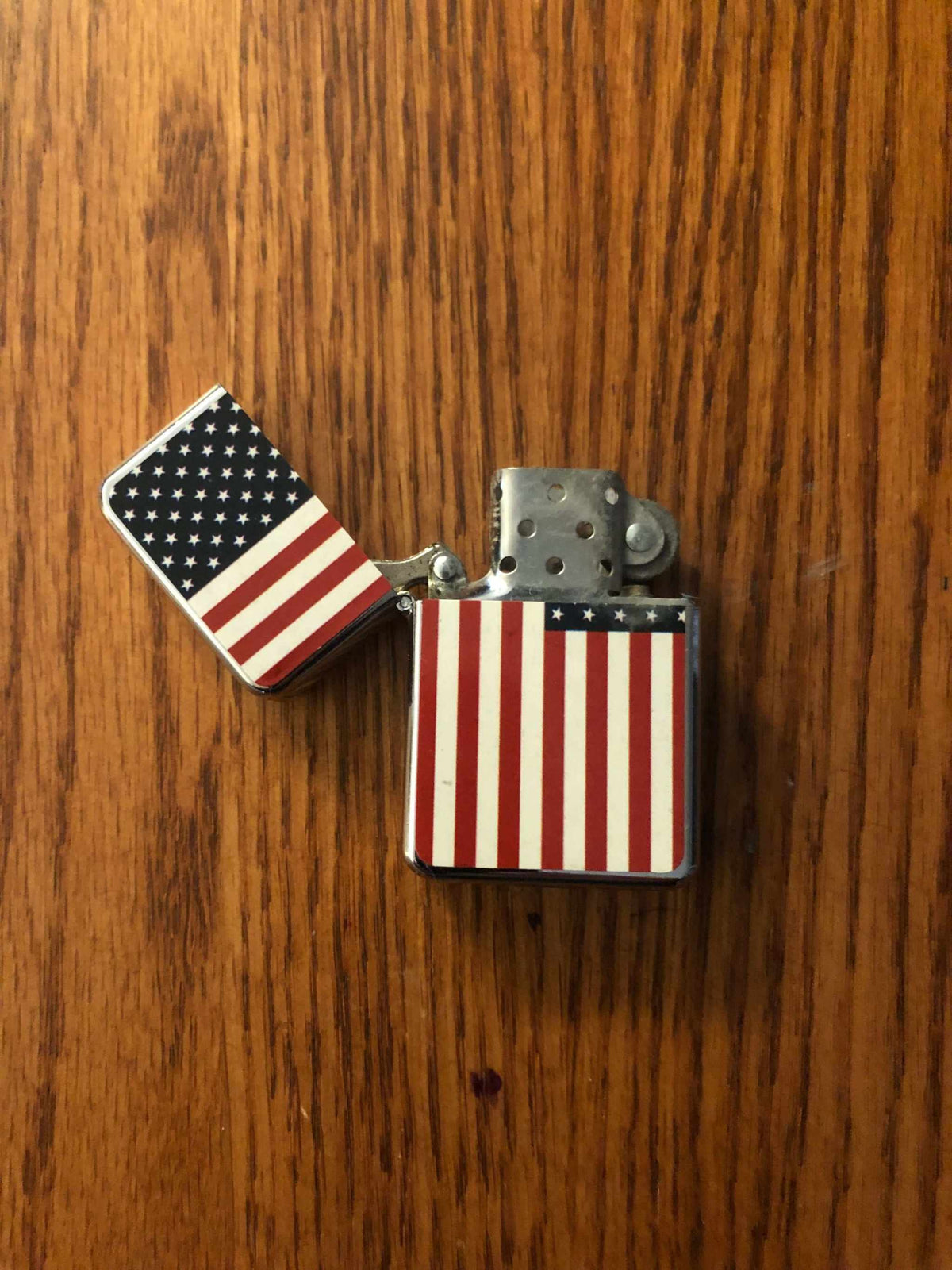US American Flag Cigarette-Cigar Lighter