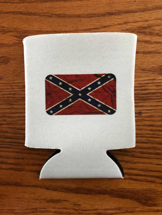 Rebel Battle Confederate Flag Koozie Coozie