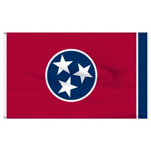 Tennessee State Flag 3x5 feet polyester with brass grommets and extra stitching