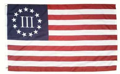 Betsy Ross III 3 Percenter Nyberg Flag