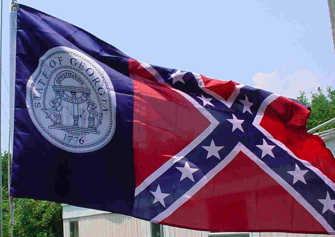 Old Georgia Bundle 1956 Old Georgia Historic Flag 3x5 polyester vintage state flag with brass grommets and reinforced stitching
