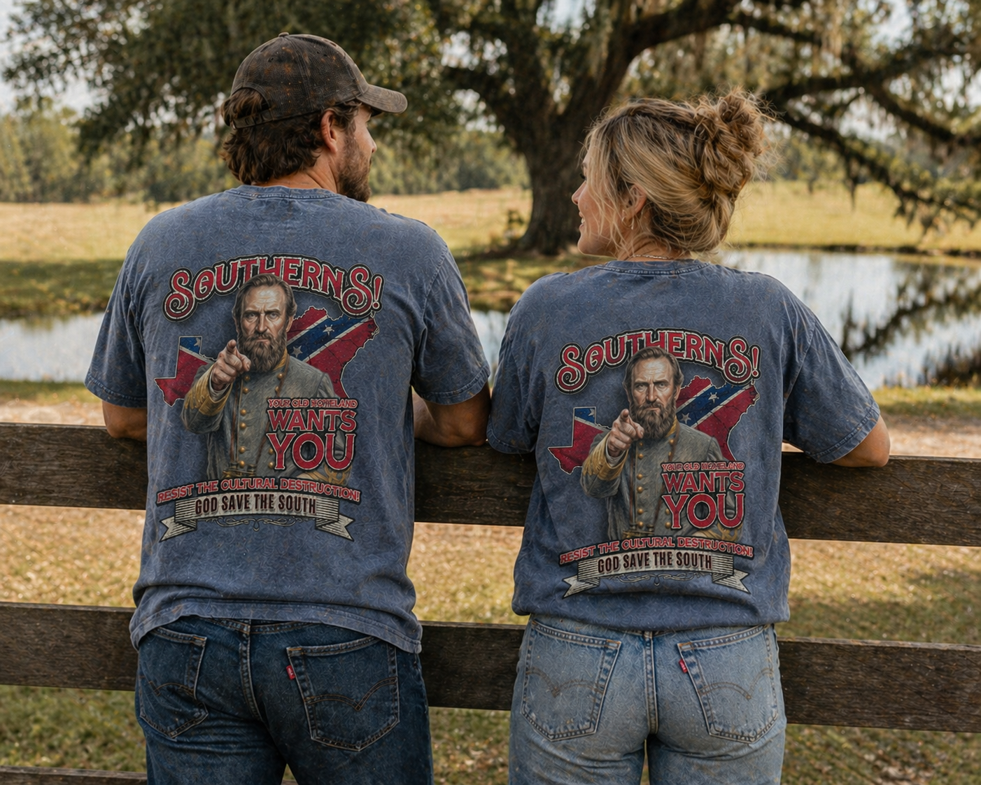 Stonewall Jackson - God Save the South T-shirt 