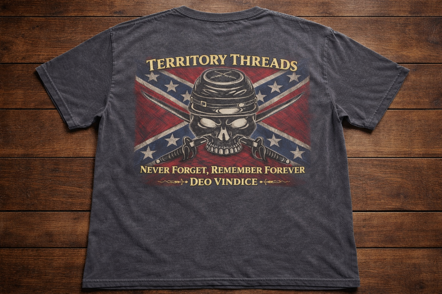 Territory Threads Never Forget Short Sleeve Premium T-Shirt