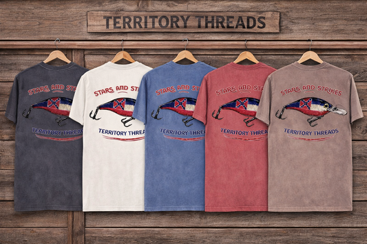 Old Mississippi State Flag Stars and Strikes Design Premium T-Shirt Collection