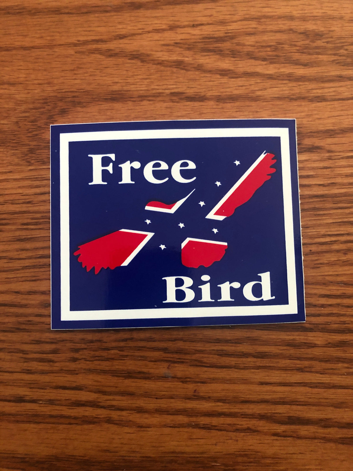  Freebird Decal Bumper Sticker 3" X 4"
