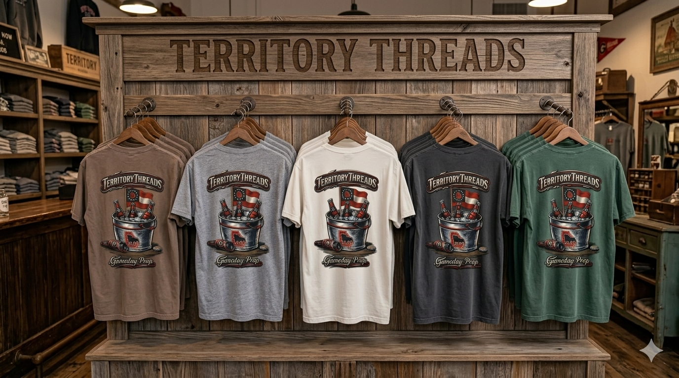 Gameday Ready Georgia Beer Bucket Design Design Premium T-Shirt Collection