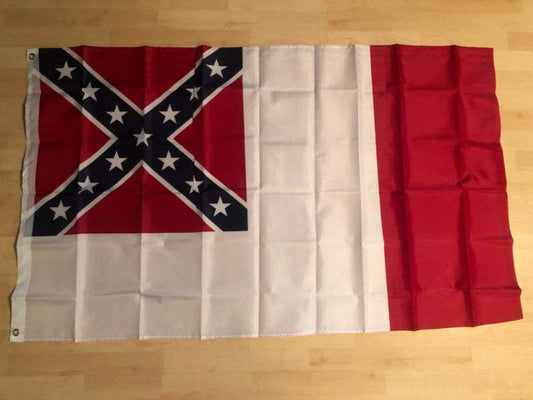 Third 3rd CSA National Flag Blood Stained Banner