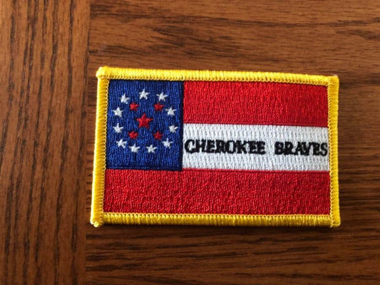 Cherokee Braves General Stand Watie Flag Patch