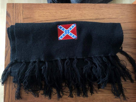 Rebel Battle Flag Scarf Muffler