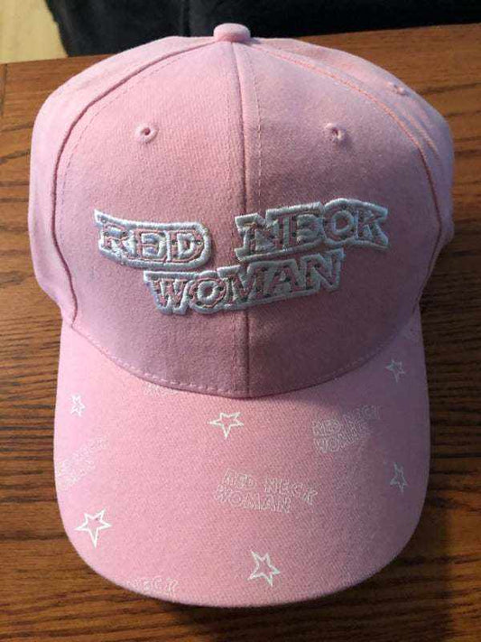 RedNeck Woman Pink Embroidered Cap