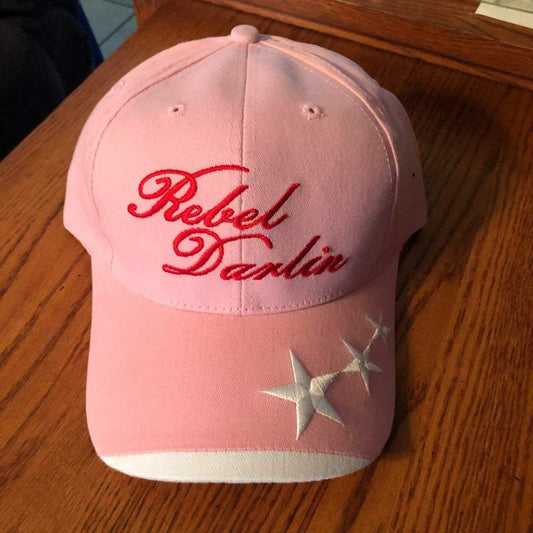 Rebel Darlin Pink Embroidered Cap