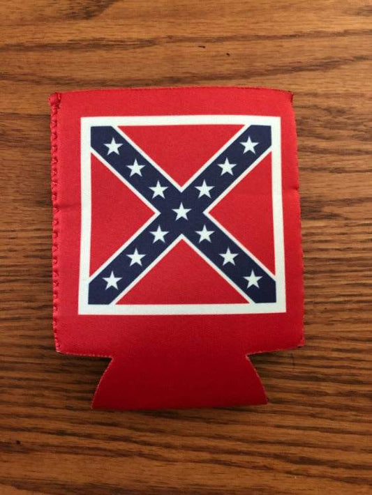 Rebel Battle Flag Koozie Coozie