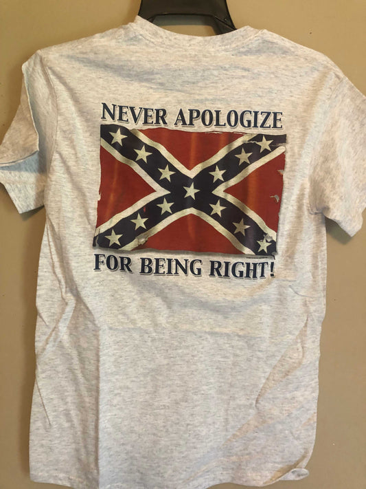 Never Apologize For Being Right