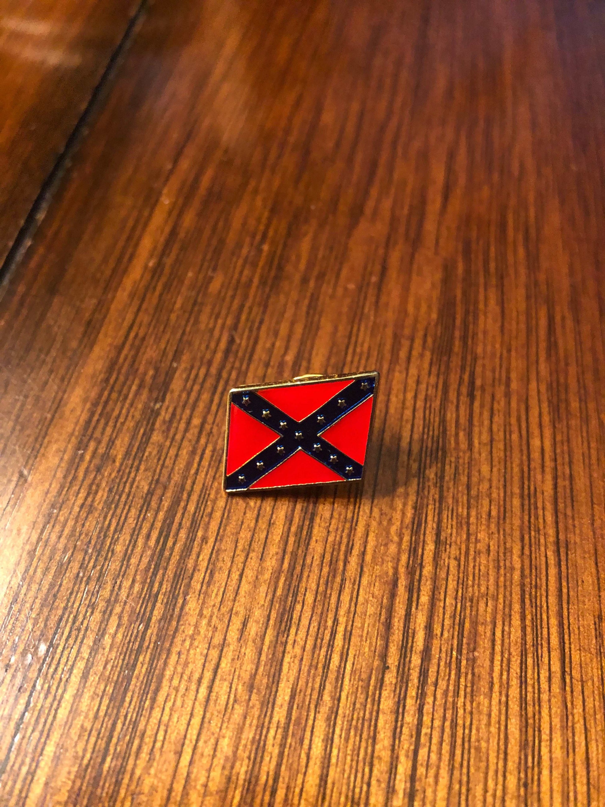 Rebel Battle Flag Pin