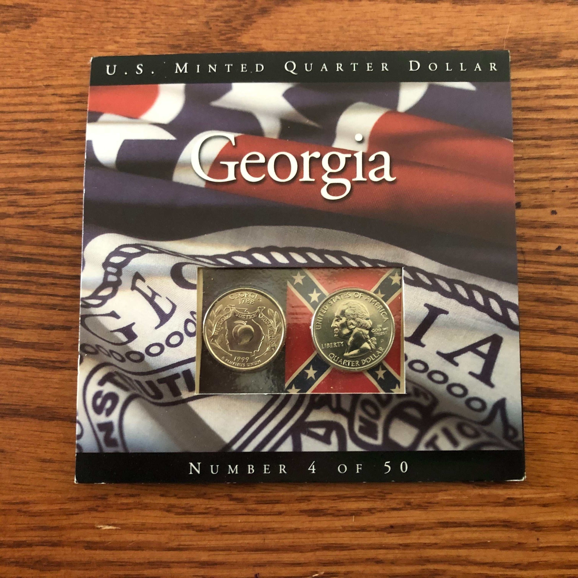 Georgia State Quarters 1999 Coin Set