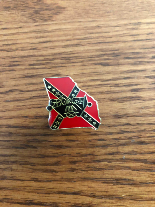 Georgia State Hat or Lapel Pin