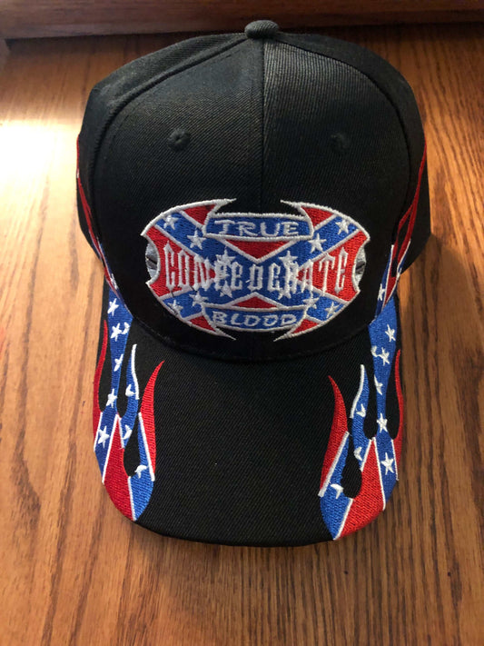 True Blood Confederate Black Cap