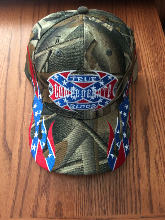 True Blood Confederate Camo Cap 