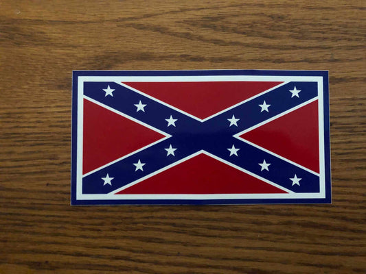 N B Forrest Flag Decal