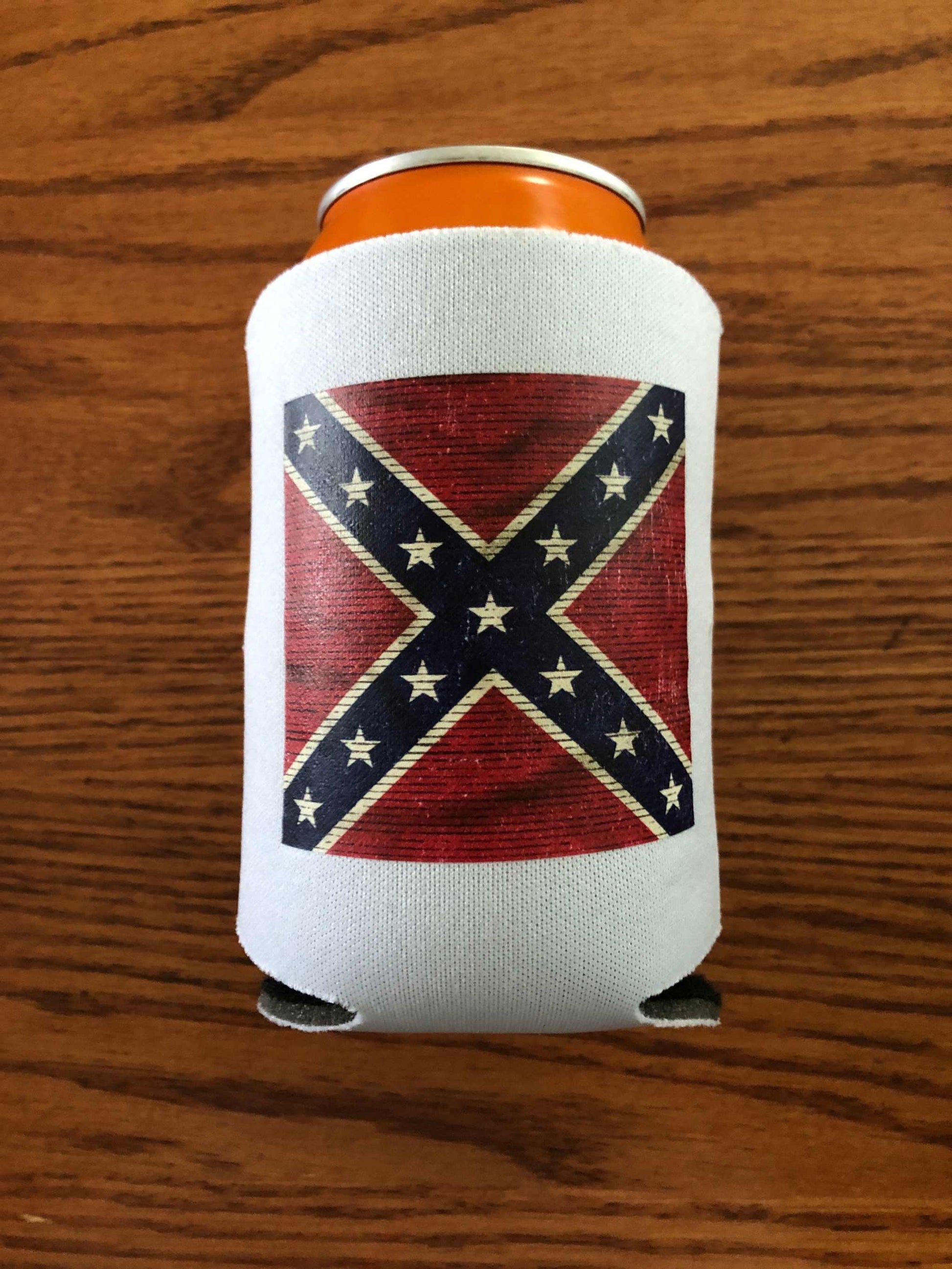 Rebel Battle Confederate ANV Flag Koozie Coozie