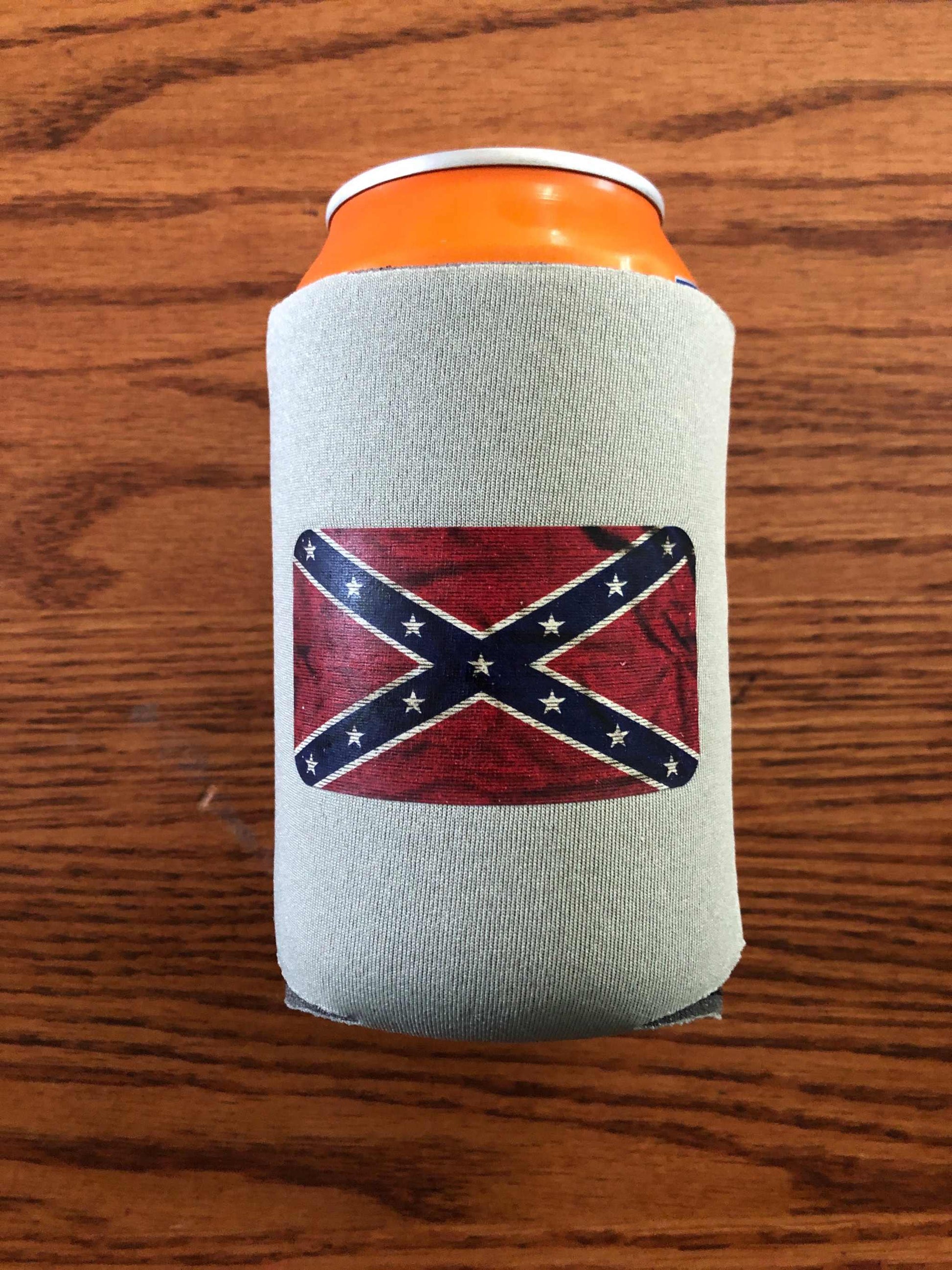 Rebel Battle Confederate Flag Koozie Coozie