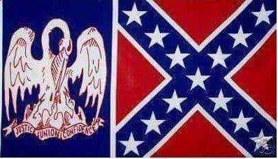Louisiana Confederate Flag