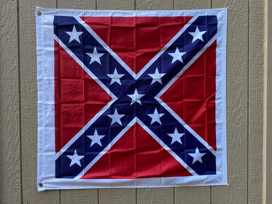 Army of Northern Virginia Rebel Battle Flag Square