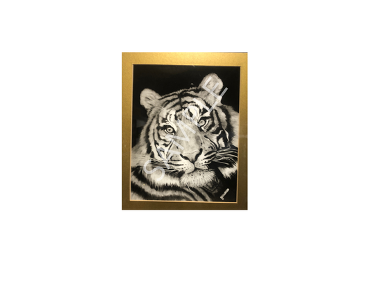 The Tiger Print Unframed Signed by the Artist