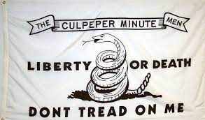 Liberty or Death Dont Tread on Me Culpepper Flag