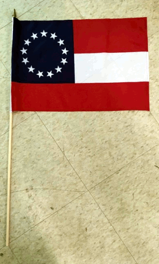 13 Star 1st CSA National Flag